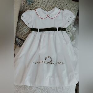 Nwot Lullaby Set Boutique Heirloom Christmas Dress Size 4